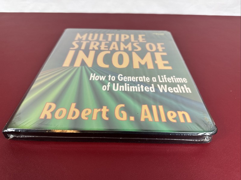 NEW SEALED, Robert G. Allen, Multiple Streams of Income, 6 Audio Cassette Course gallery