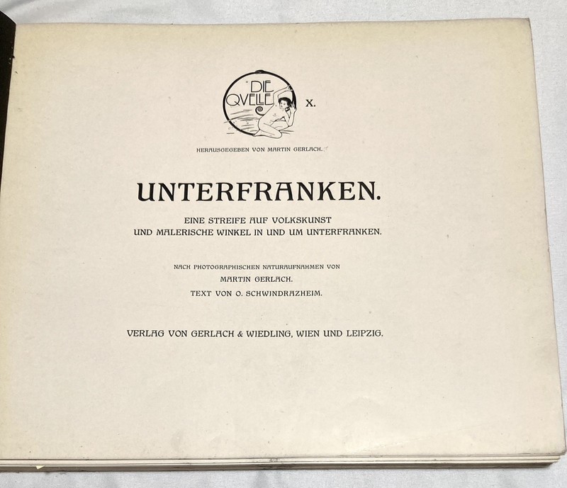 UNTERFRANKEN Lower Franconia Germany Book Architecture Doors Design 1920 Gerlich gallery