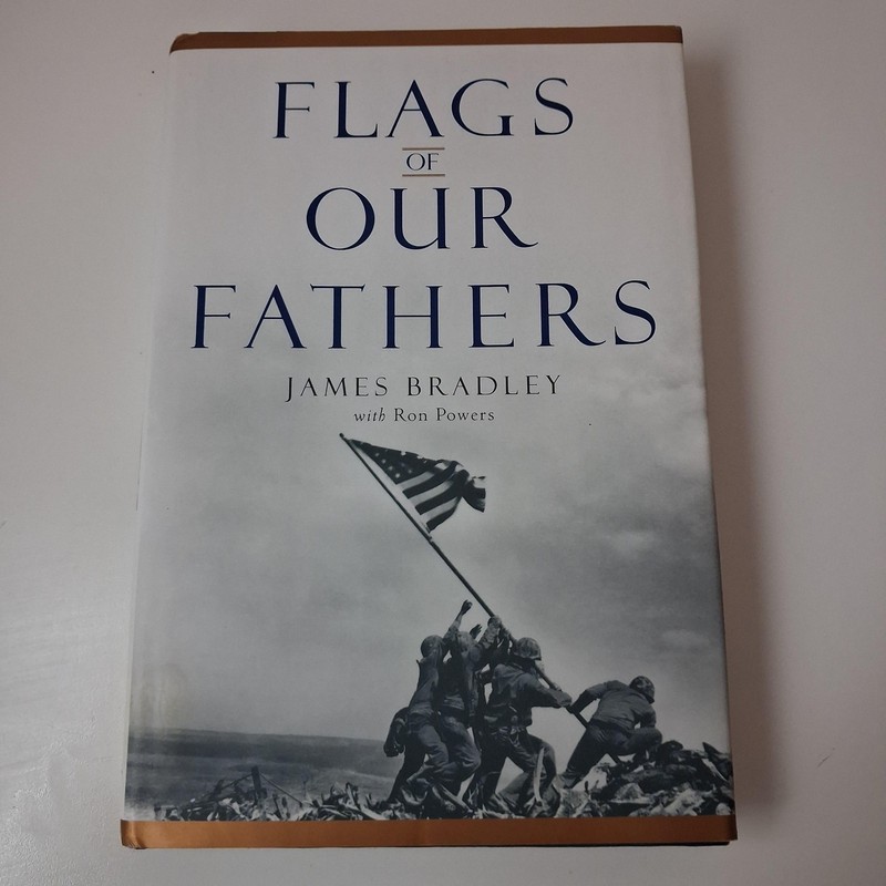 Flags Of Our Fathers James Bradley Ron Powers Bantam Blue Hardcover DJ 2000 USA