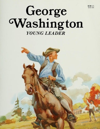 George Washington: Young Leader by Laurence Santrey, Good Book