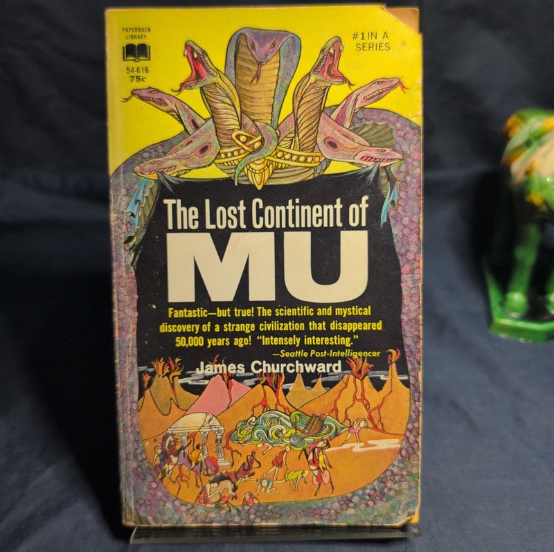 The Lost Continent Of MU By James Church Ward 1968 Paperback Library