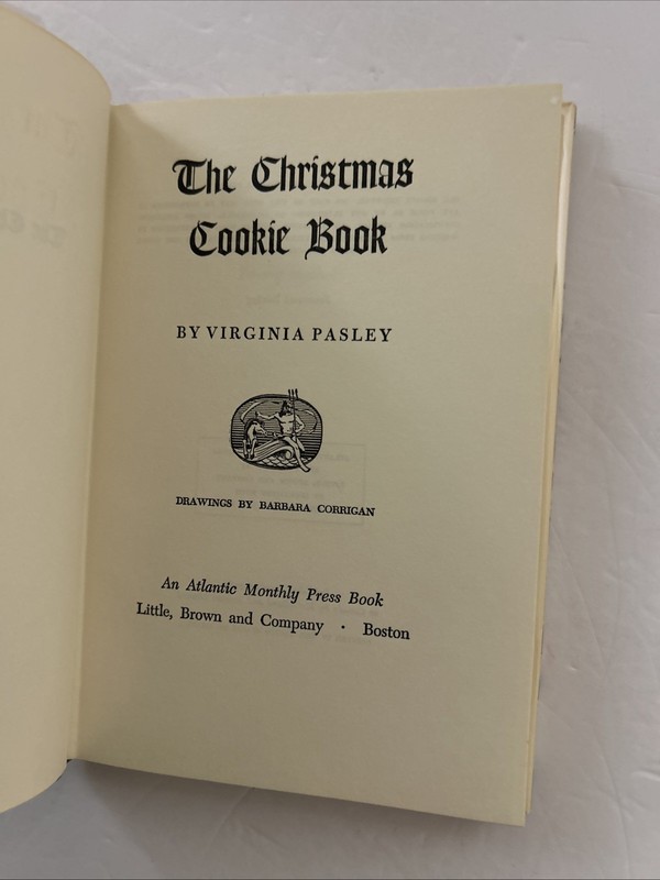 The Christmas Cookie Book by Virginia Pasley 1949 1st Edition Hardcover W/DJ gallery