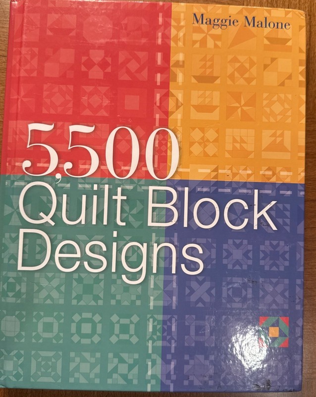 5,500 Quilt Block Designs, New Hardback