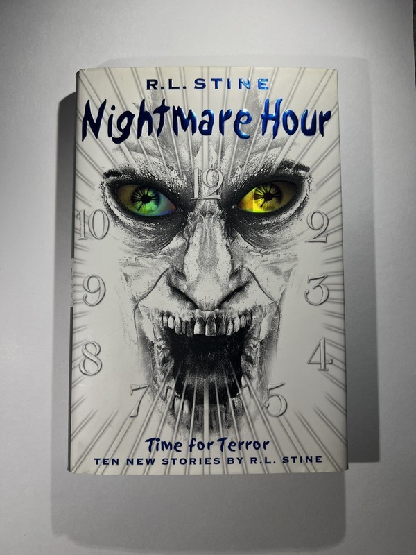 R. L. STEIN – 1st Printing NIGHTMARE HOUR – Time for Terror – HARDCOVER
