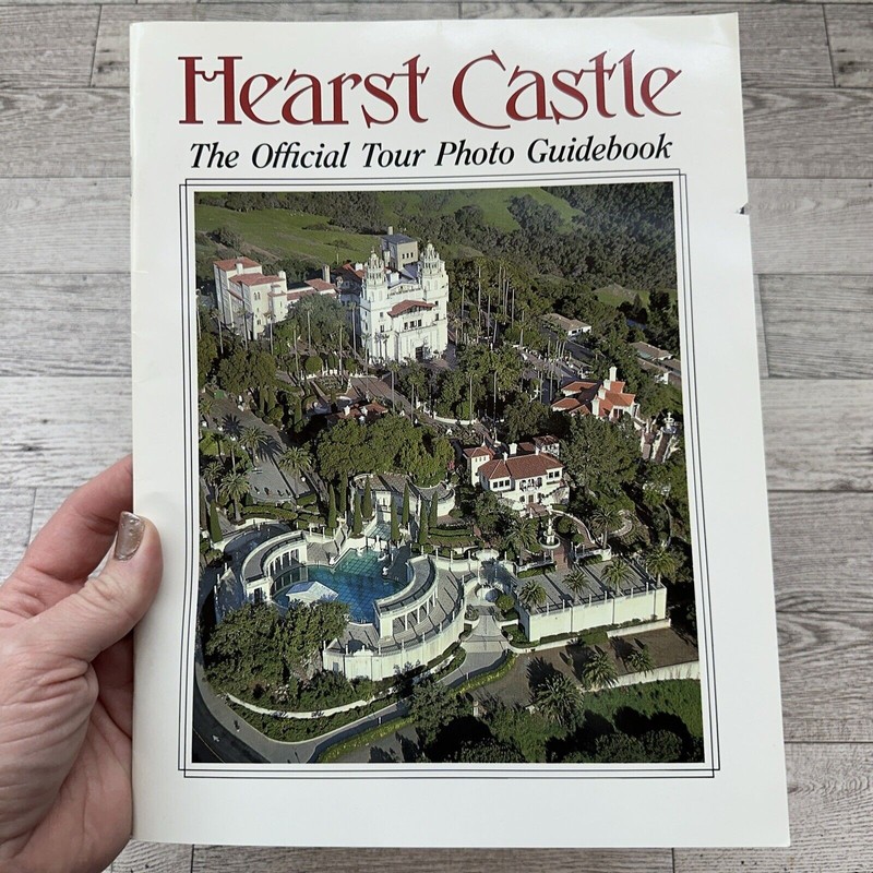 Hearst Castle Photo Tour Guide Vicki Leon 1983 PB California Vintage Travel