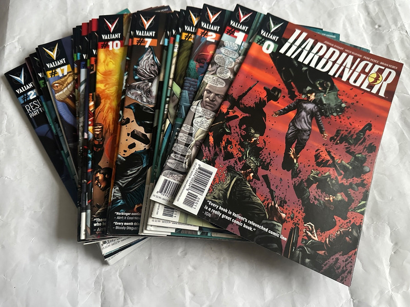 Harbinger – #0-#12 & #14-#23 – 2013/14 – Valiant Comics (23 Comics)