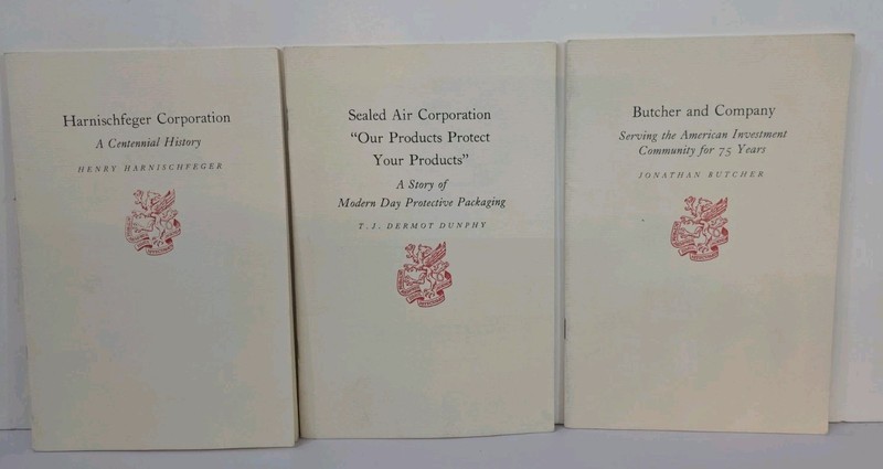 ​Lot of 9 Vintage Newcomen Society Business History Pamphlets Corporate Booklets gallery