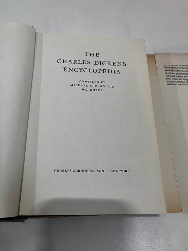 The Charles Dickens Encyclopaedia Michael and Mollie Hardwick 1st Ed.HC/DJ 1973 gallery