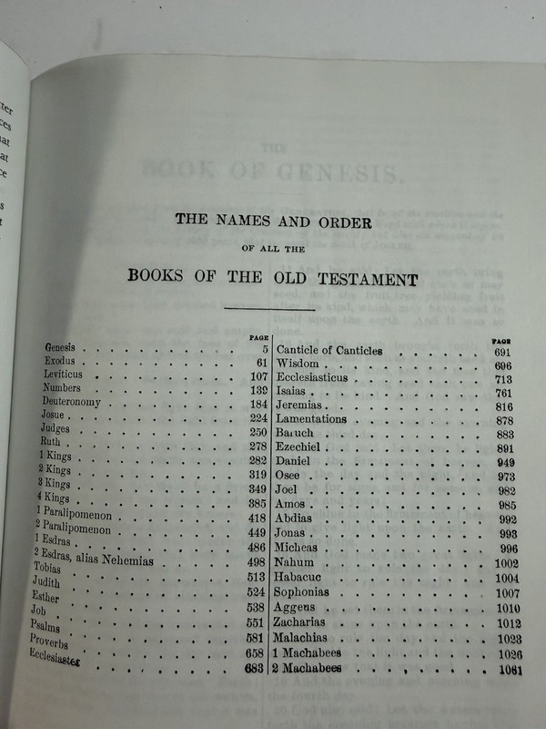 The Holy Bible Douay-Rheims Version TAN 1989 - Faux Leather Bound Hardcover gallery