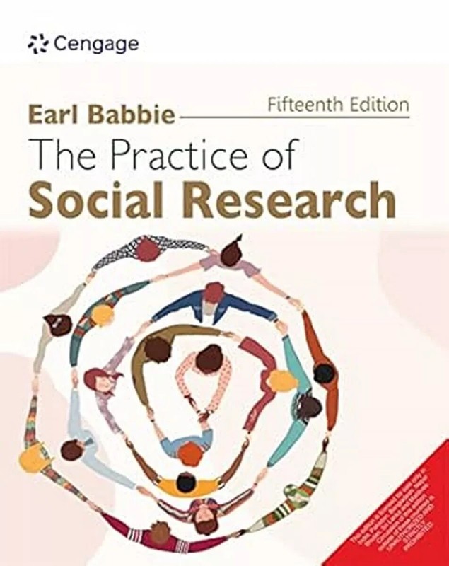 New-The Practice of Social Research by Earl R. Babbie 15th ED-Free Ship from USA