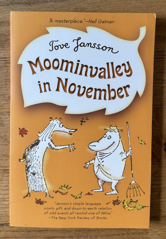 MOOMINVALLEY IN NOVEMBER Tove Jansson Paperback Great Condition