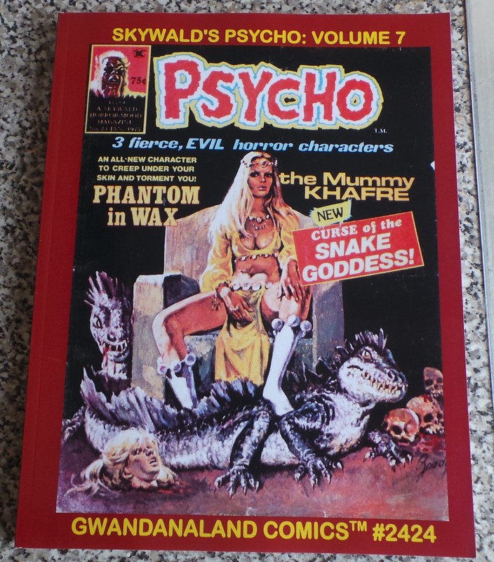 Skywald’s Psycho Vol 7 Gwandanaland reprints #s 6, 23 & 24 Horror Creepy Eerie