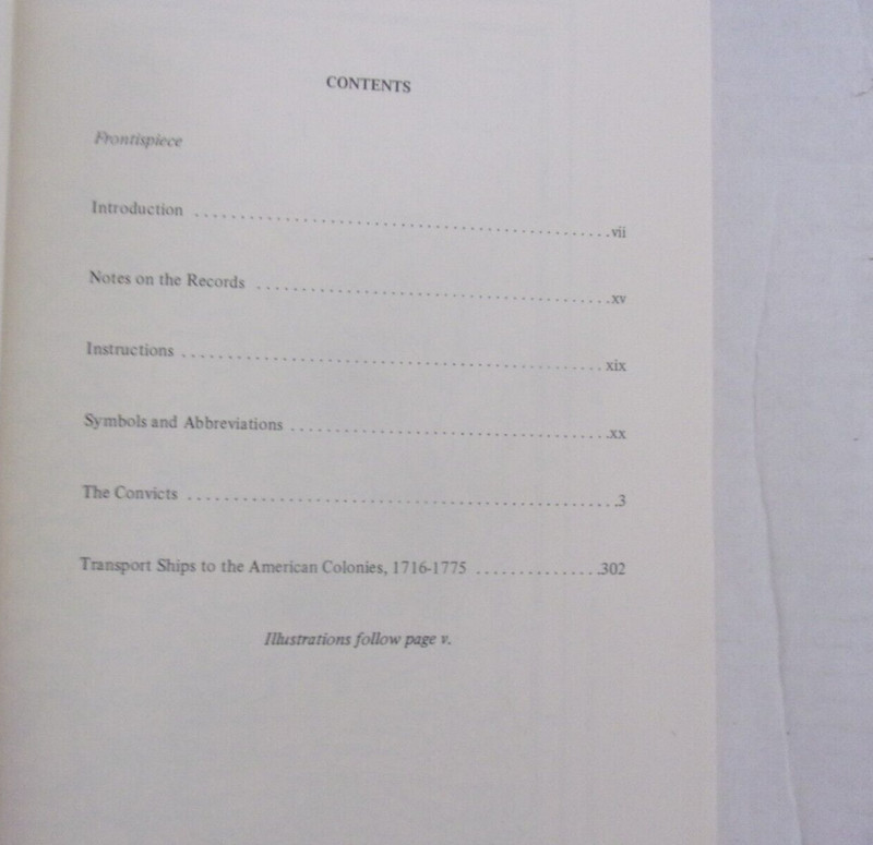 Rare - English Convicts in America - Volume I - Middlesex 1617-1775 - Coldham gallery