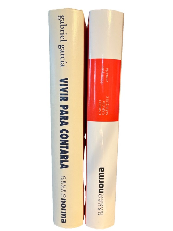 Gabriel Garcia Marquez~VIVIR PARA CONTARIA/ Signed/2nd Printing 2002 Fine/Finedj gallery