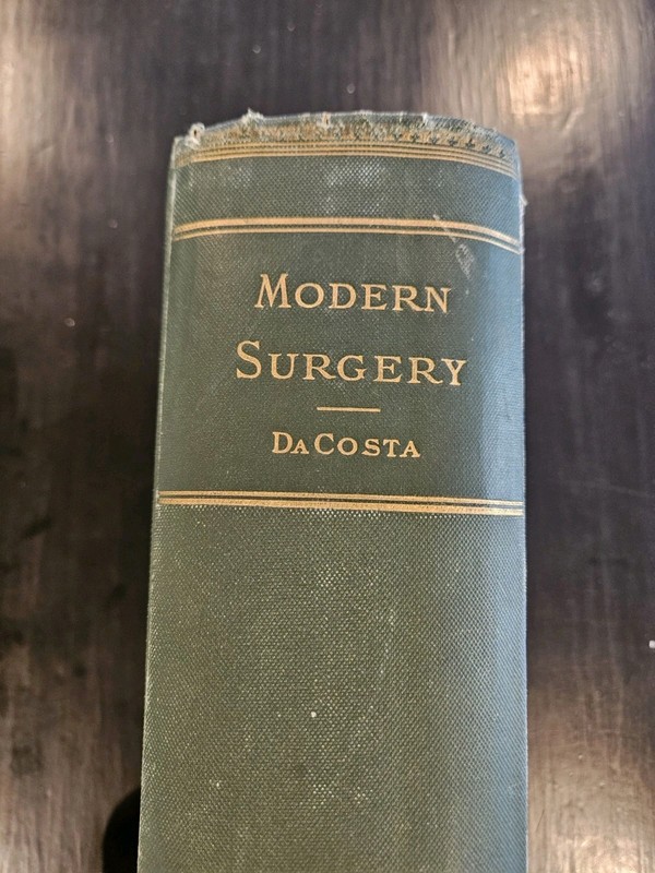 Modern Surgery DaCosta 1910 Illustration Color Plates Antique Medical Oddities