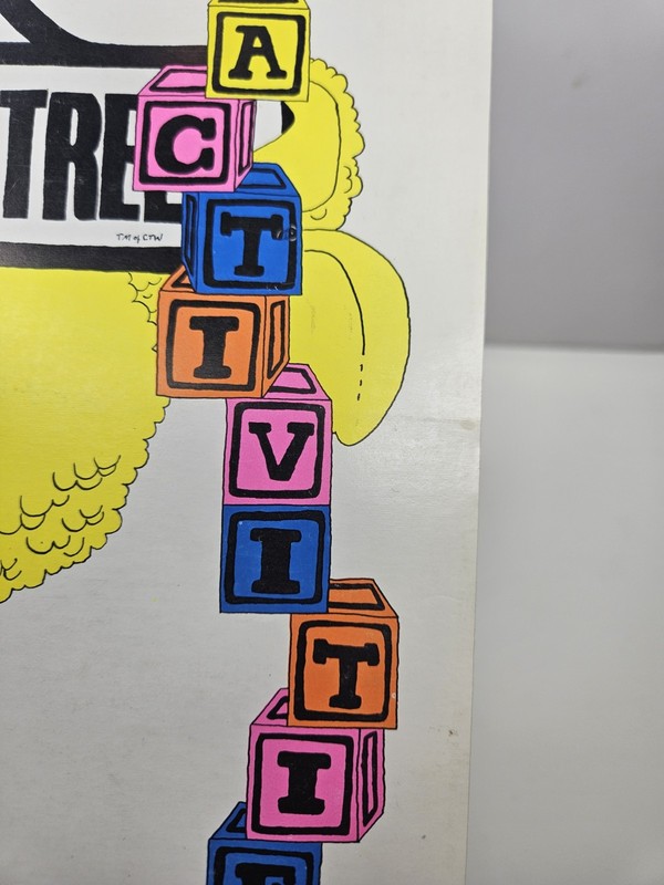 1976 VINTAGE SESAME STREET ACTIVITIES 66 Pages gallery