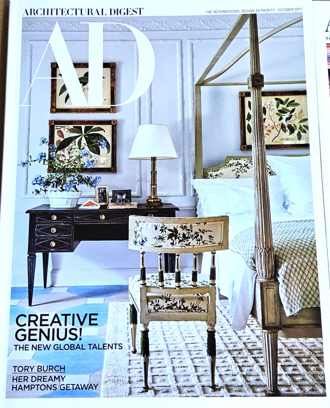 6 Architectural Digest magazines 2015, 2016, 2017 gallery