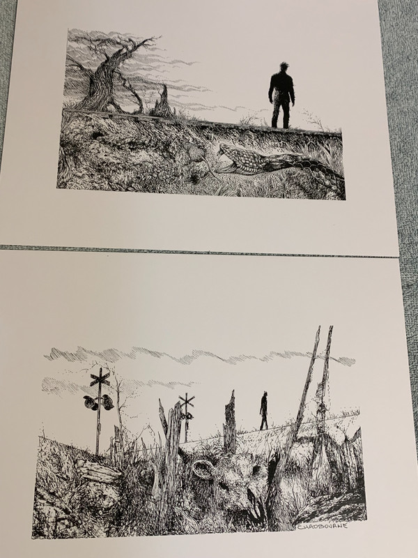 Stephen King~~The Dark Man Artwork Portfolio (Cemetery Dance) Glenn Chadbourne gallery