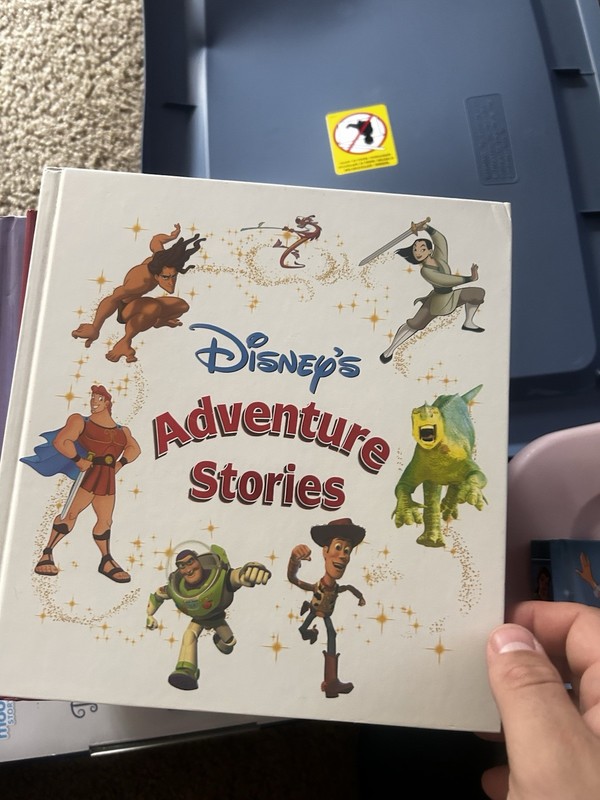 DISNEY’S ADVENTURE STORIES Classic Story First Edition Walt Disney Book