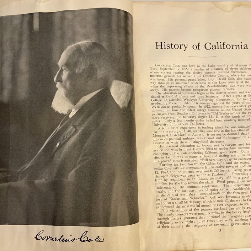 Antique 1930 California & Californians Vol. IV Edited By Rockwell Hunt 579 Pages gallery