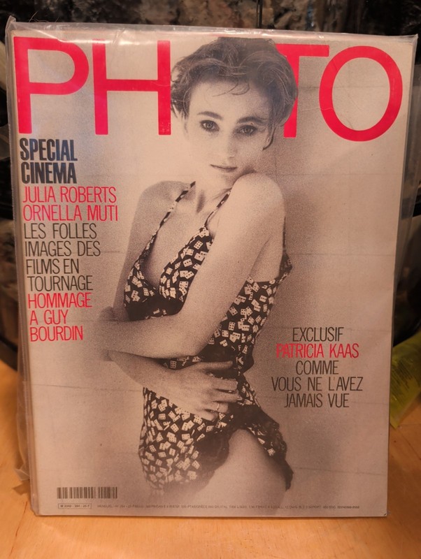 MAY 1991 PHOTO MAGAZINE, CINEMA SPECIAL, PATRICIA KASS, JULIA ROBERTS, ORNELLA