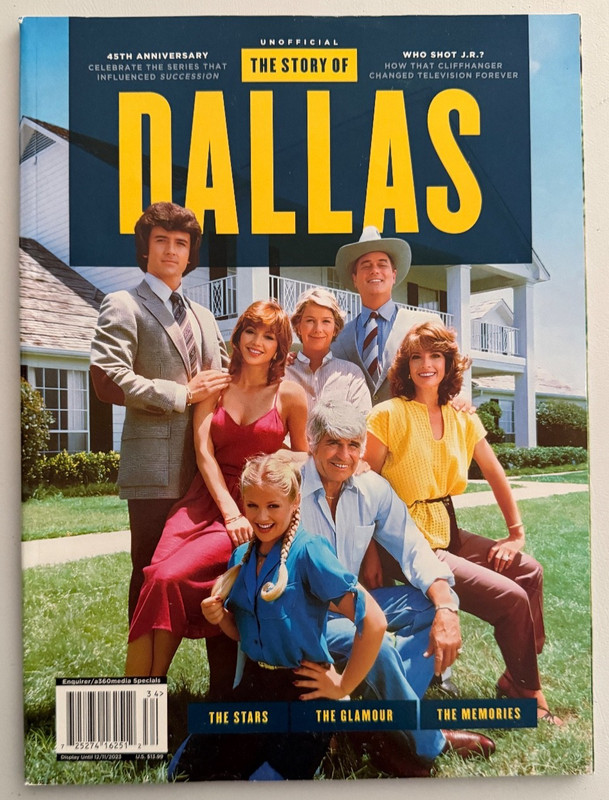The Story of DALLAS Magazine – 2023 – Larry Hagman, Victoria Principal