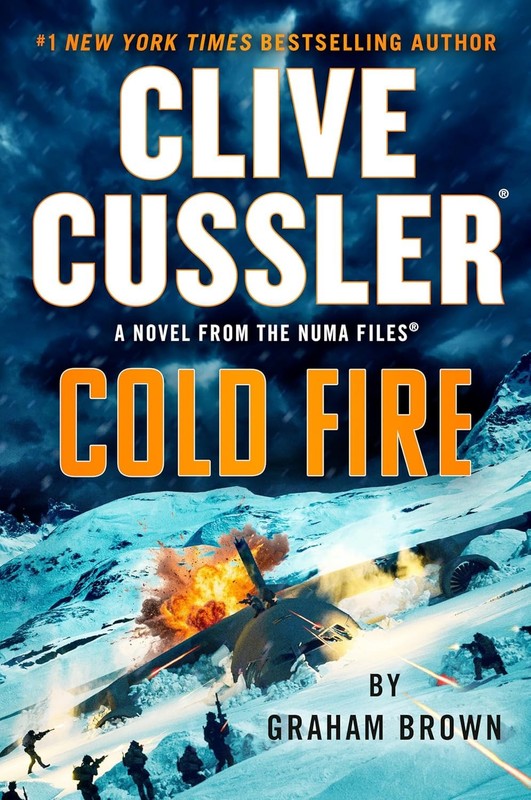 Clive Cussler Cold Fire Hardcover by Graham Brown