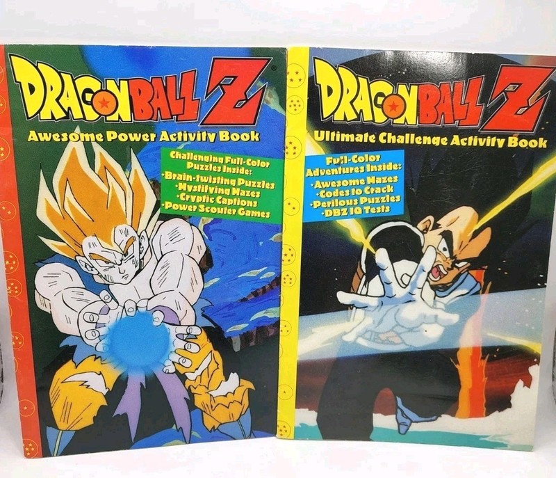 Dragon Ball Z Ultimate Challenge & Awesome Power Activity Book Books 2000 TOEI