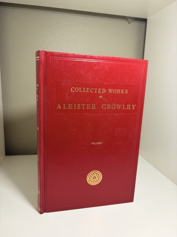 Collected Works Of Aleister Crowley Volume 1 Hardcover Book