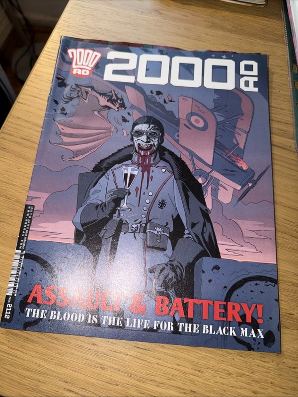 2000 AD Comic – PROG 2112 – Date 01/01/2019 – UK Paper Comic