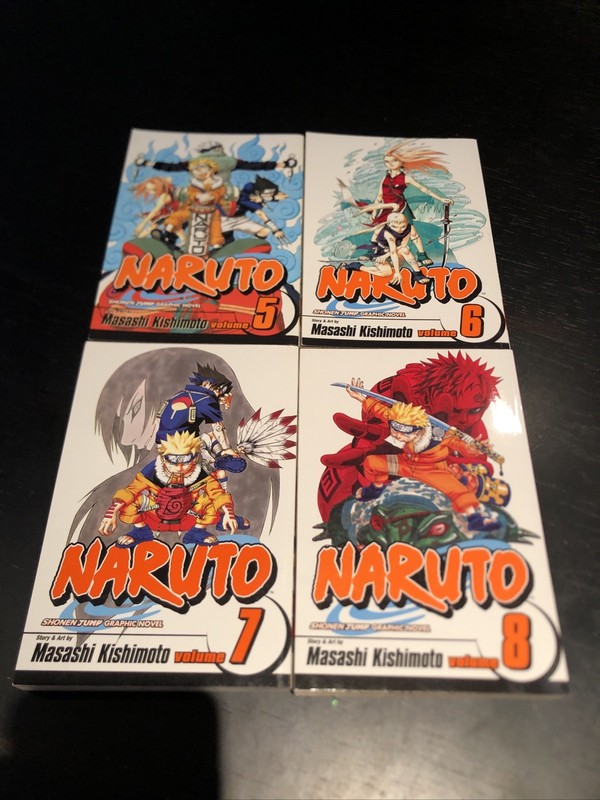 Naruto Manga Lot Volumes 1-24 Masashi Kishimoto Viz Anime Shonen CULT HTF NM gallery