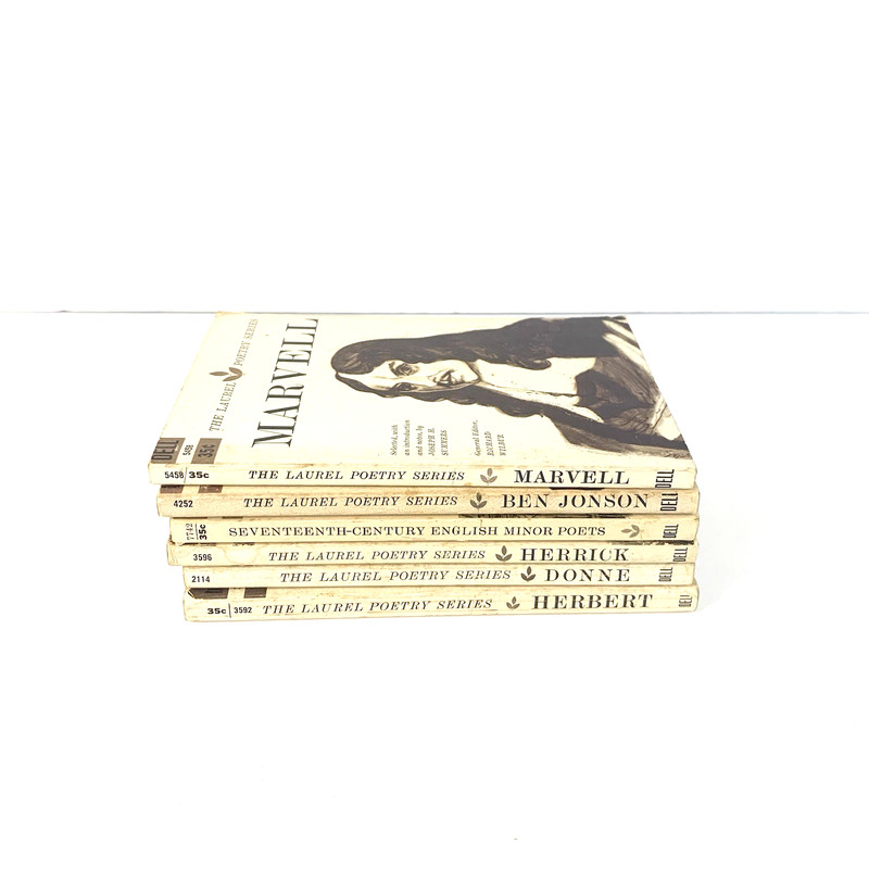 Vintage The Laurel Poetry Series Mix Lot Of 6 Books Paperback Dell Small gallery
