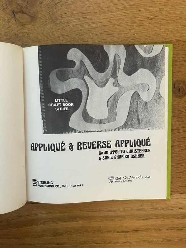 Applique & Reverse Applique - Jo Ippolito Christensen Sonie Shapiro Ashner 1974 gallery