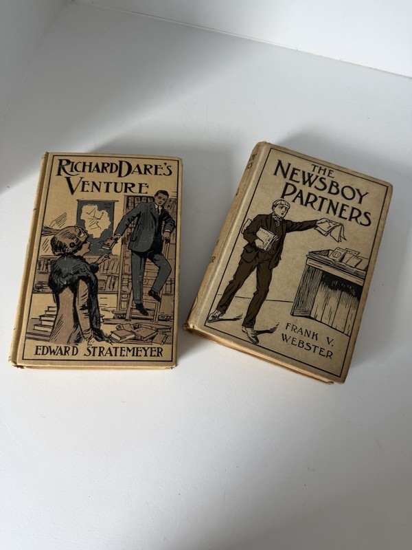Antique Books: Richard Dare’s Venture And The Newsboy Partners