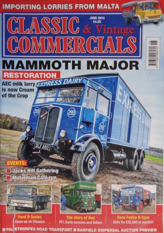 Classic & vintage commercials AEC milk lorry / Ford D series / Foden R-Type etc