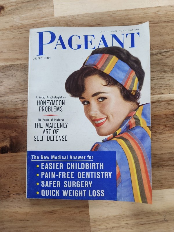 Vintage June 1960 Pageant Magazine – General Interest Digest, 1960s Ads