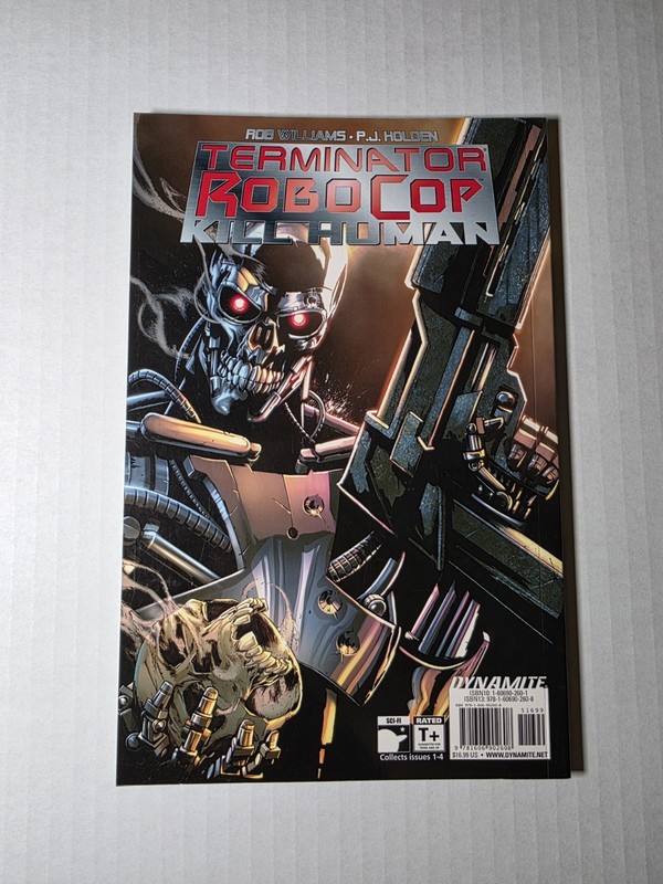 🔥TERMINATOR/ROBOCOP: KILL HUMAN By Rob Williams First Print🔥 gallery