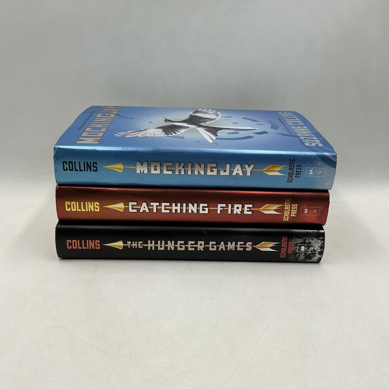 The Hunger Games Trilogy Suzanne Collins Scholars' Press Hardcover Black gallery