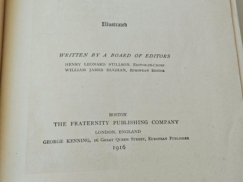 Antique HISTORY of FREEMASONRY AND CONCORDANT ORDERS, HC, 1916, NICE! gallery