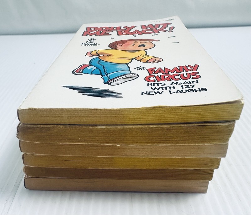 Family Circus Lot of 6 Books by Bil Keane Paperback Comic Strip Humor Funnies gallery