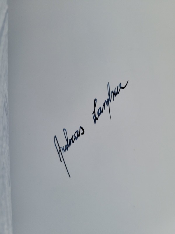 SIGNED 2014 FOUNTAIN PENS OF THE WORLD ANDREAS LAMBROU HARDCOVER OVERSIZED BOOK gallery