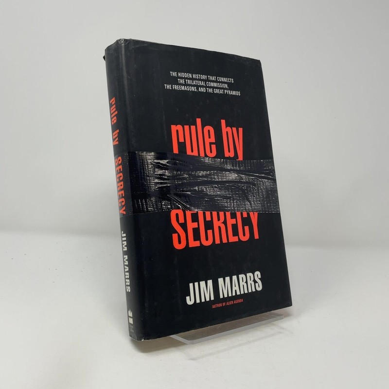 Rule by Secrecy by Jim Marrs HC First Edition Like New 2000