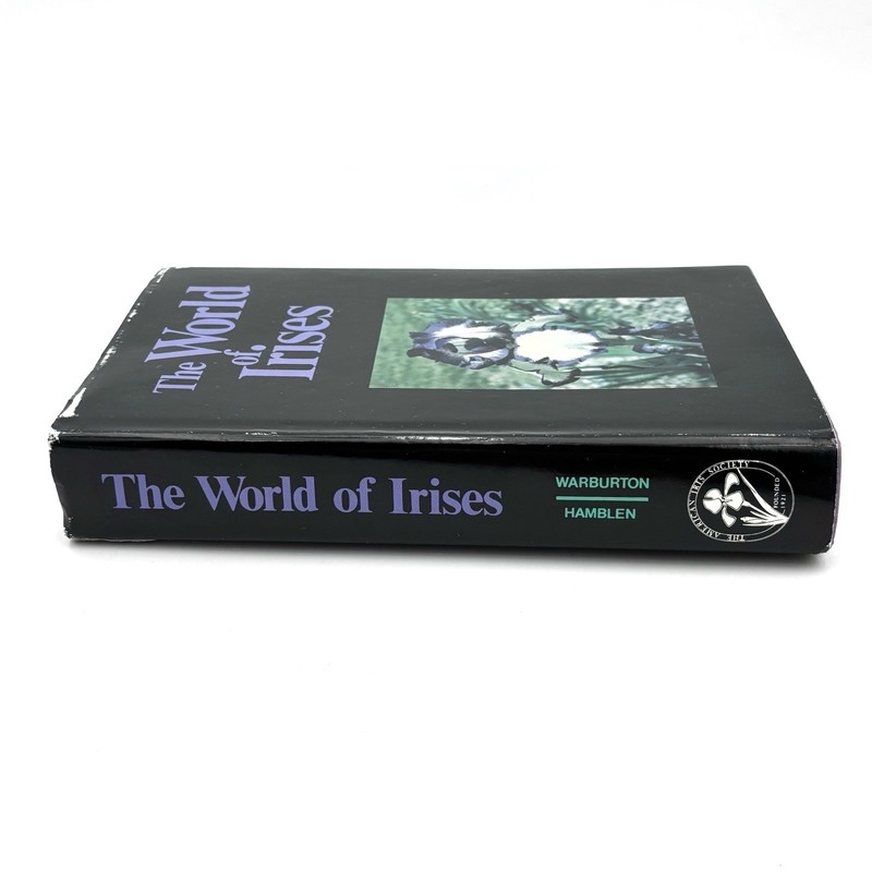 World of Irises by Warburton Hardcover Dust Jacket 3rd Printing 1995 gallery