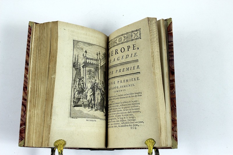 OEUVRES DE M de VOLTAIRE 1757 Seconde Edition Volume 3 Copper Engravings gallery