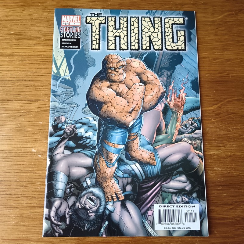Fantastic Four #1 2004 - The Thing #1 2003 & Fantastic Four The Legend Marvel gallery