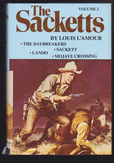 The Sacketts #2: 4-in-1 Novels by Louis L’Amour 1980 LN