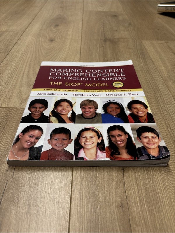 Making Content Comprehensible for English Learners SIOP 5th Edition-ACCEPTABLE