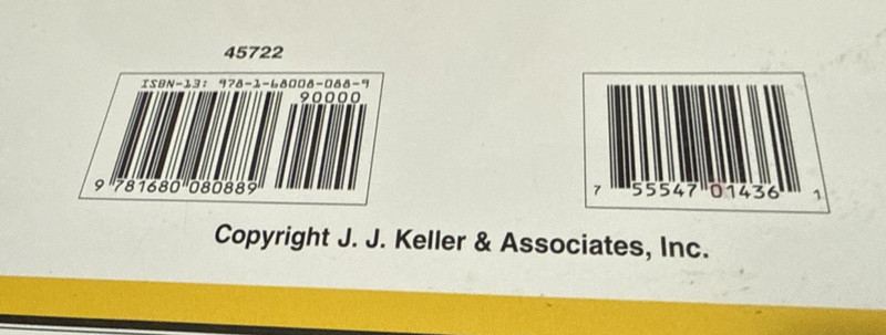 OSHA General industry Compliance Manual JUNE 2024 Binder J.J. Keller unopened gallery