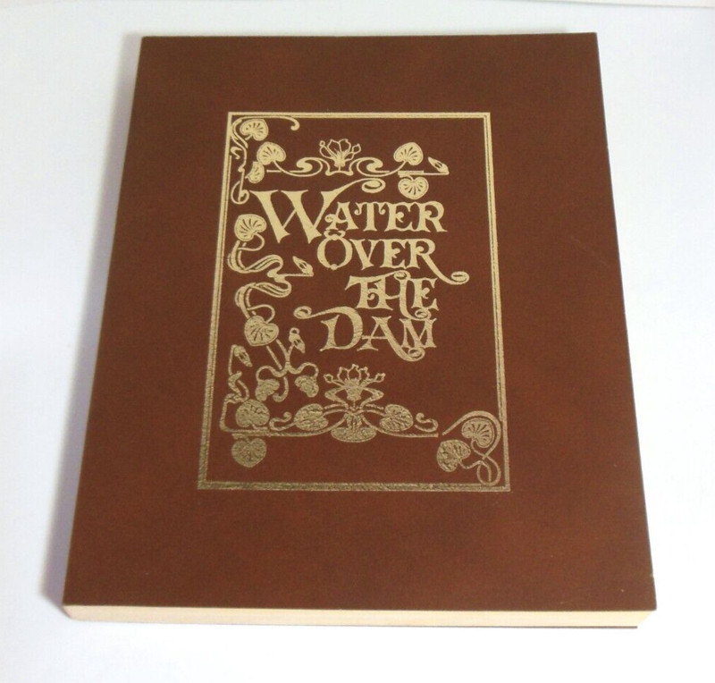 Vicksburg Michigan Water Over The Dam VG 1972 Local South Kalamazoo Cty History