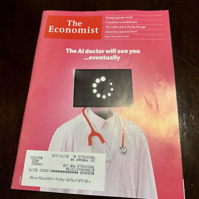 The Economist Magazine March 30th -April 5 2024 The AI Doctor Will See…
